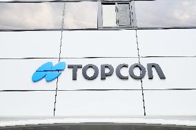 Topcon's appearance and logo